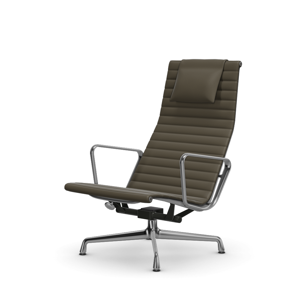 Aluminium Chair EA 124 – Lounge (Cover material - Fabric Leather Premium F)