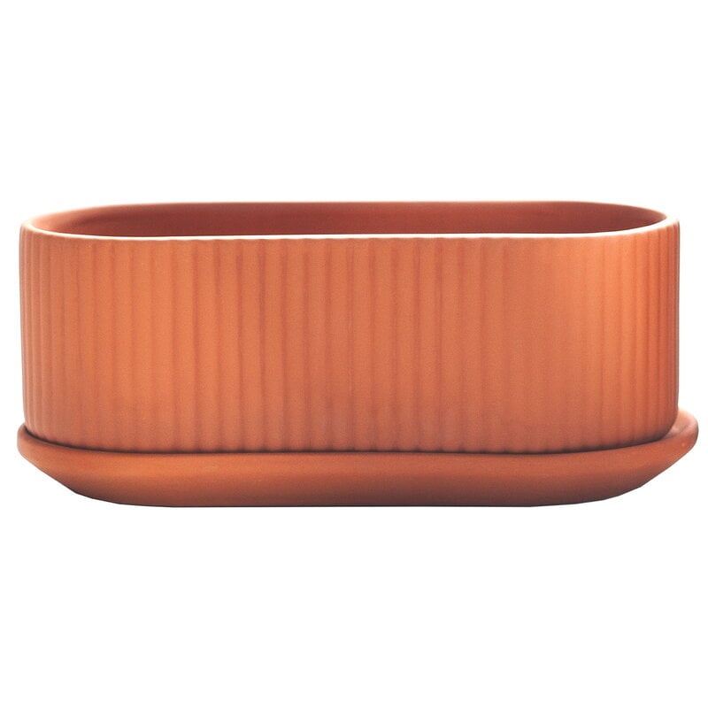 Klorofyll Jardinaire pot by Elementa #terracotta #