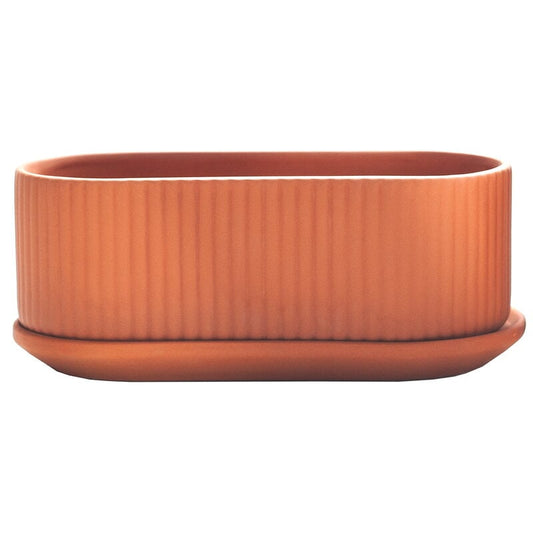 Klorofyll Jardinaire pot by Elementa #terracotta #