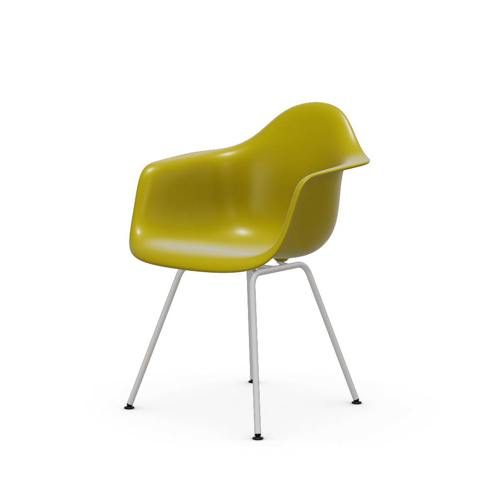 Eames Plastic Armchair DAX (without upholstery) by Vitra