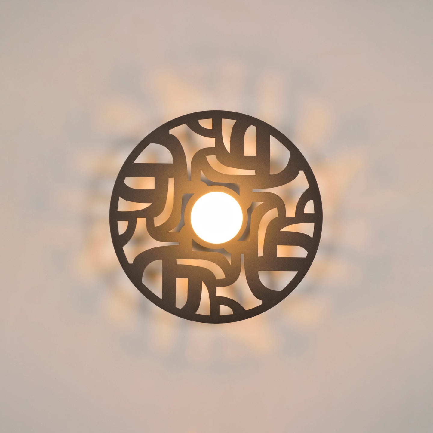 Wall Lamp Labyrinthe by Market Set #Black