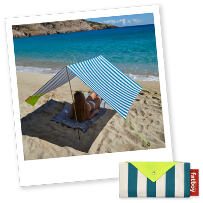 Miasun Portable beach tent by Fatboy #Azur