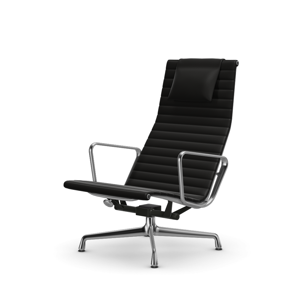 Aluminium Chair EA 124 – Lounge (Cover material - Fabric Leather Premium F)