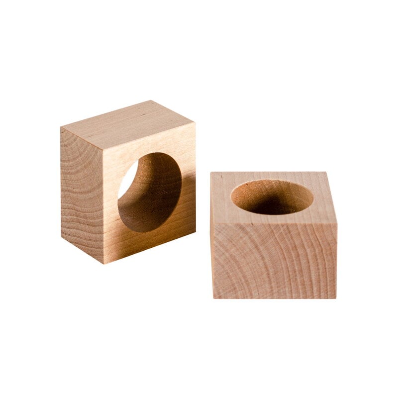 Kotkot egg holder by Lokal Helsinki #S, 2 pcs, birch #