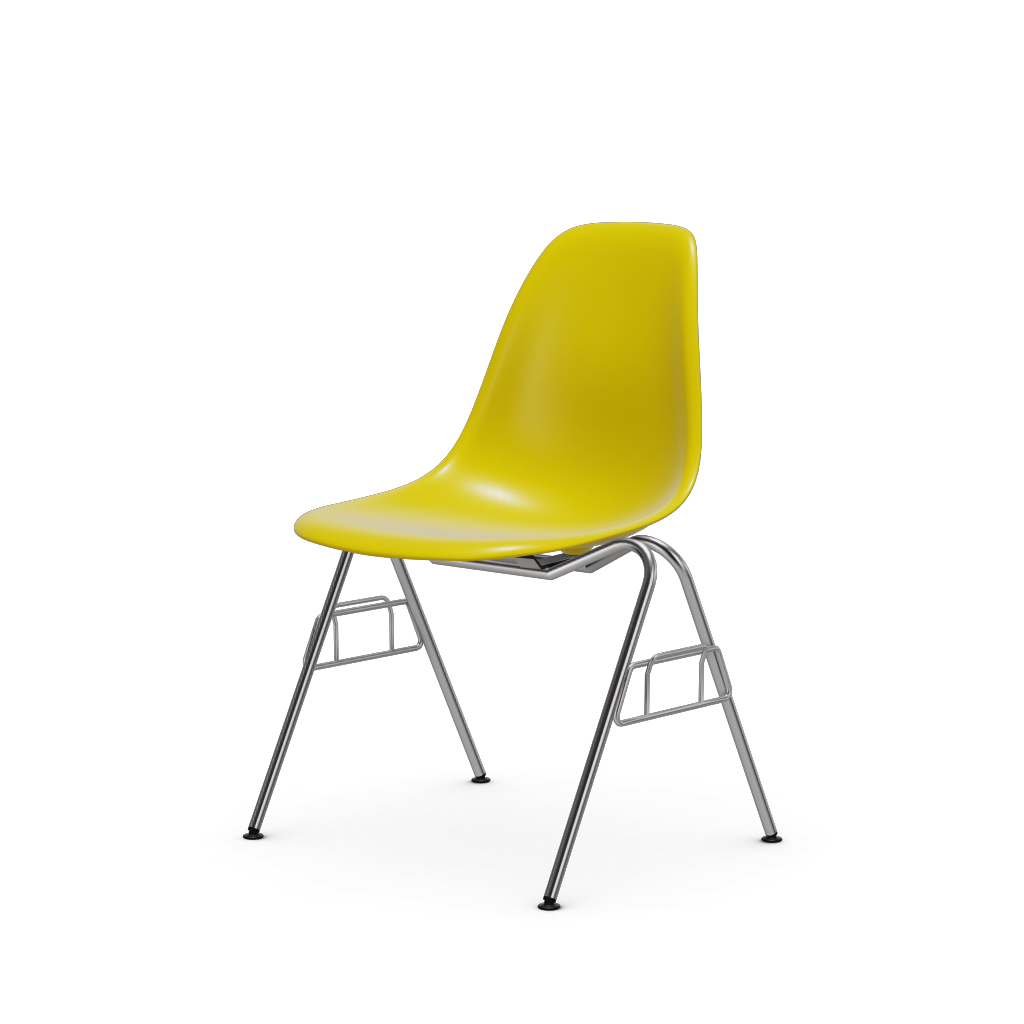 Eames Plastic Side Chair DSS-N (without upholstery) by Vitra