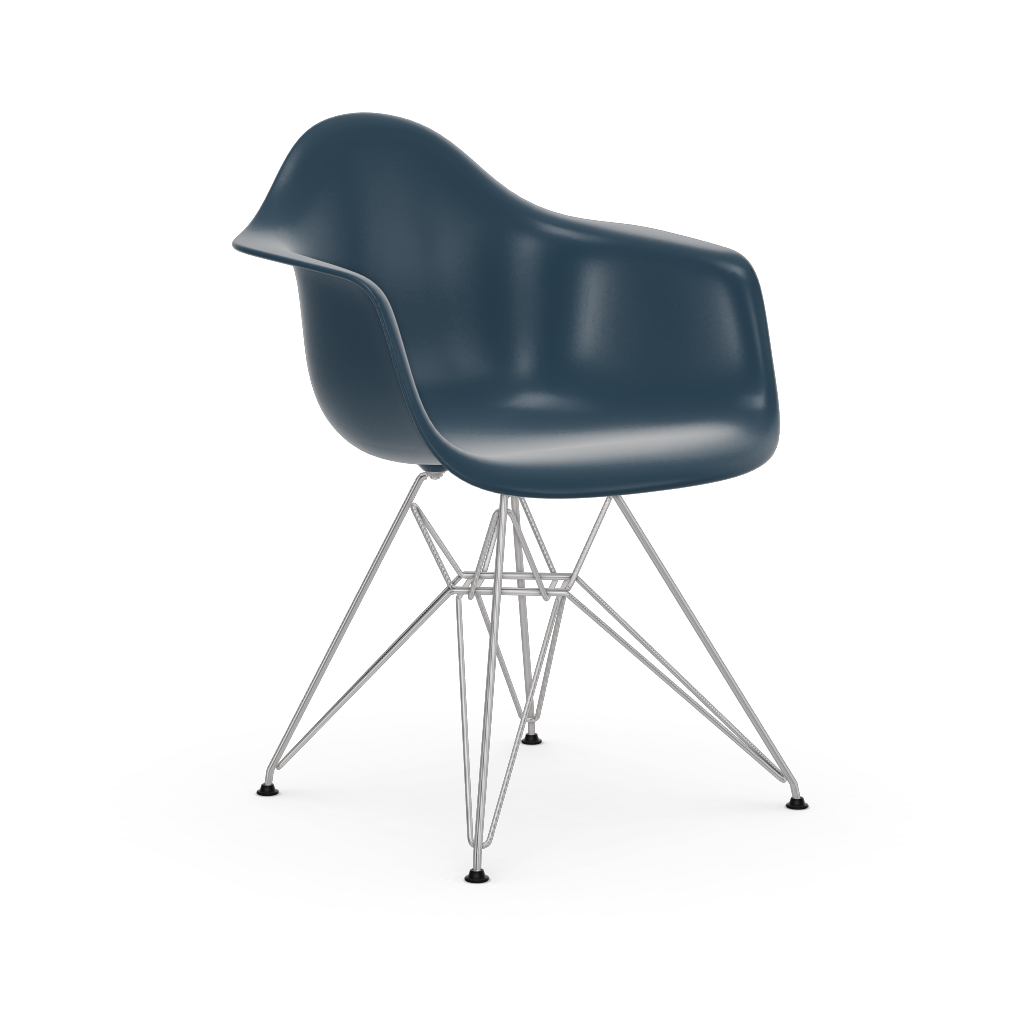 Eames Plastic Armchair DAR (without upholstery) by Vitra