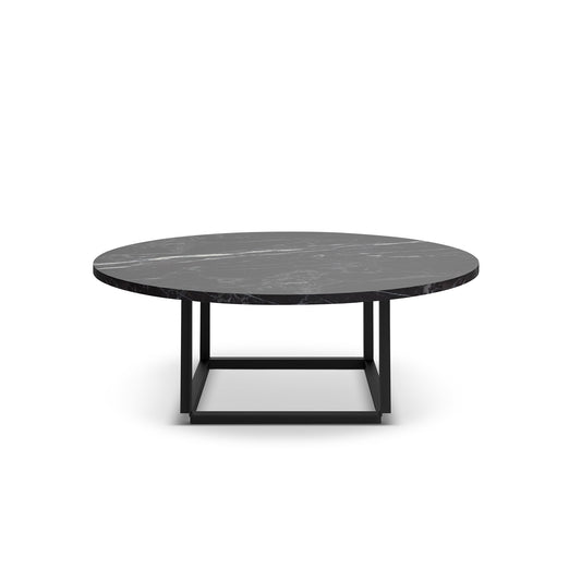 Florence Coffee Table Ø90 by NEW WORKS #Black Marquina Marble