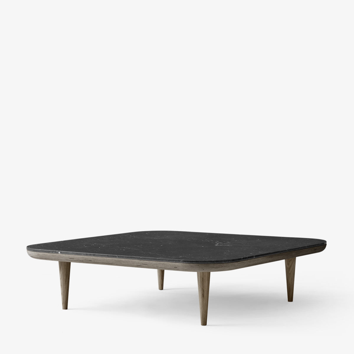 Fly Lounge Table Sc11 by &Tradition #Smoked oiled oak w. Nero Marquina