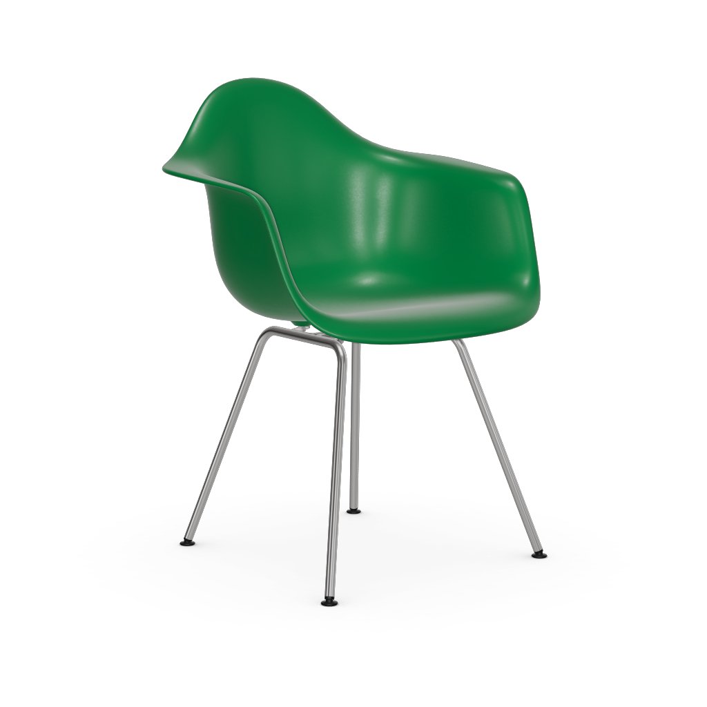 Eames Plastic Armchair DAX (without upholstery) by Vitra