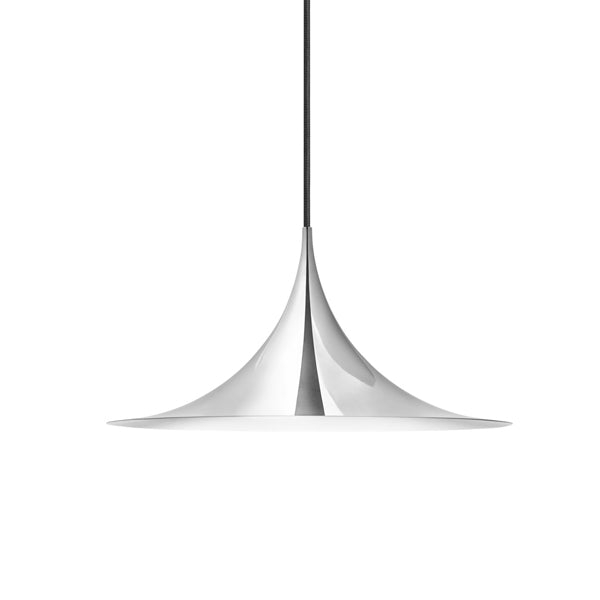 Semi Pendant Lamp Small by GUBI #Chrome