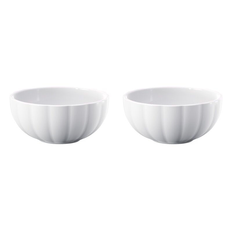 Bernadotte bowl by Georg Jensen #small, 2 pcs, porcelain #