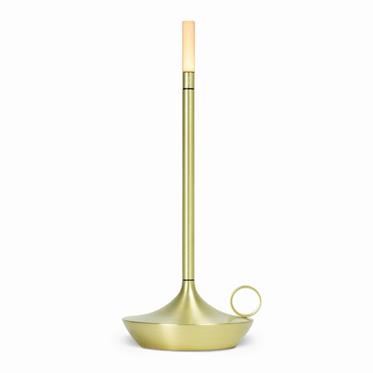Wick Portable Table Lamp by Graypants #Brass