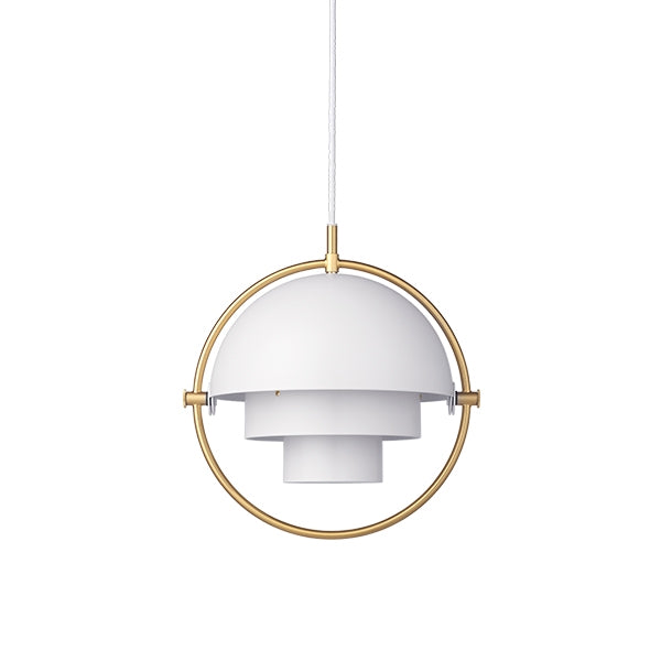 Multi-Lite Pendant Lamp Small by GUBI #Brass / White