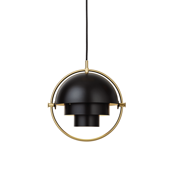 Multi-Lite Pendant Lamp Small by GUBI #Brass / Black