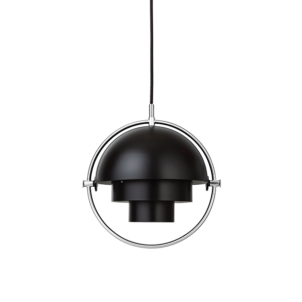 Multi-Lite Pendant Lamp Small by GUBI #Chrome / Black