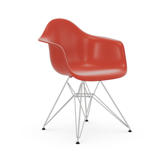 Eames Plastic Armchair DAR (without upholstery) by Vitra