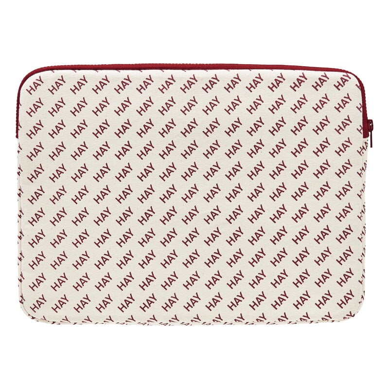 HAY Logo laptop cover by HAY #burgundy #