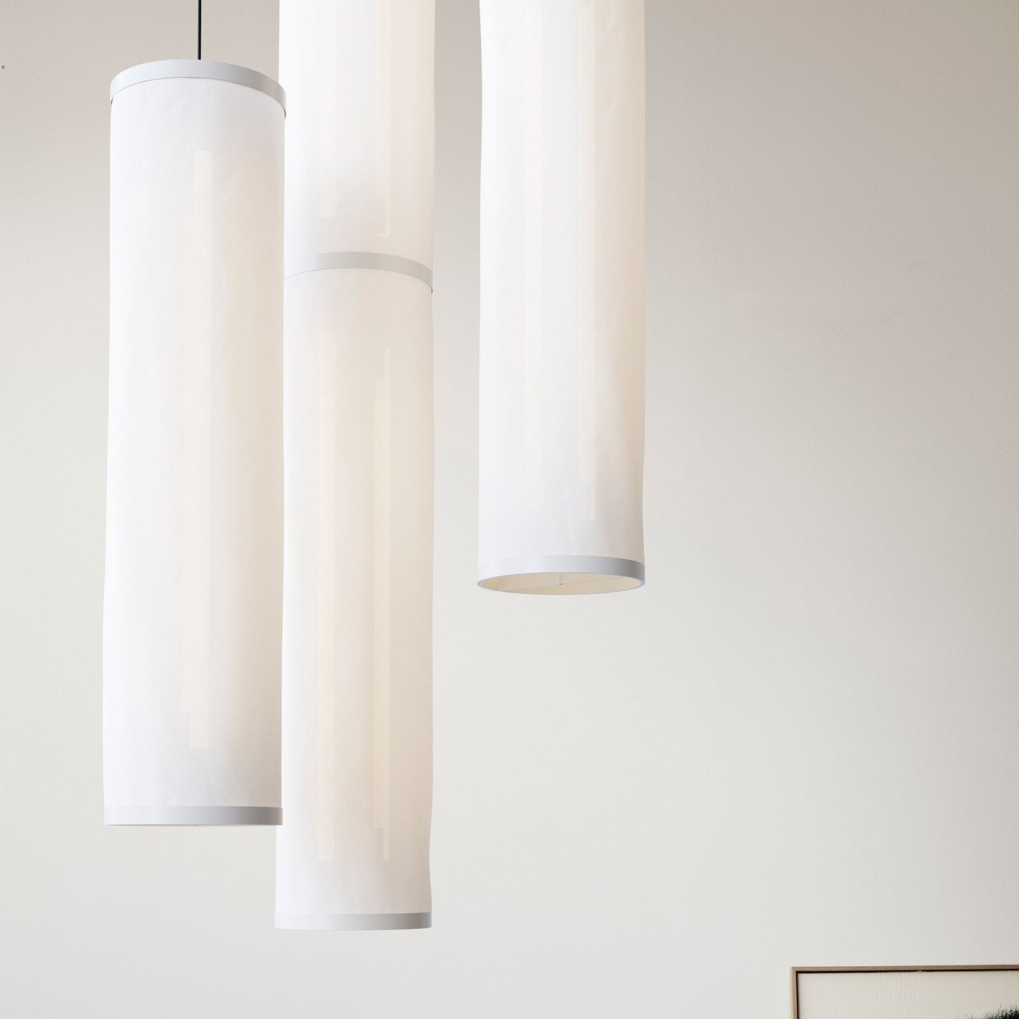 Suspension Lamp Isol 30/126 by Astep #Cream