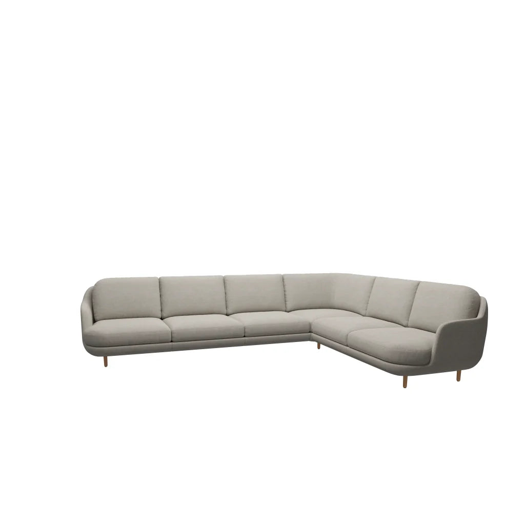 Lune™ - JH610, 6-seater cornersofa by Fritz Hansen