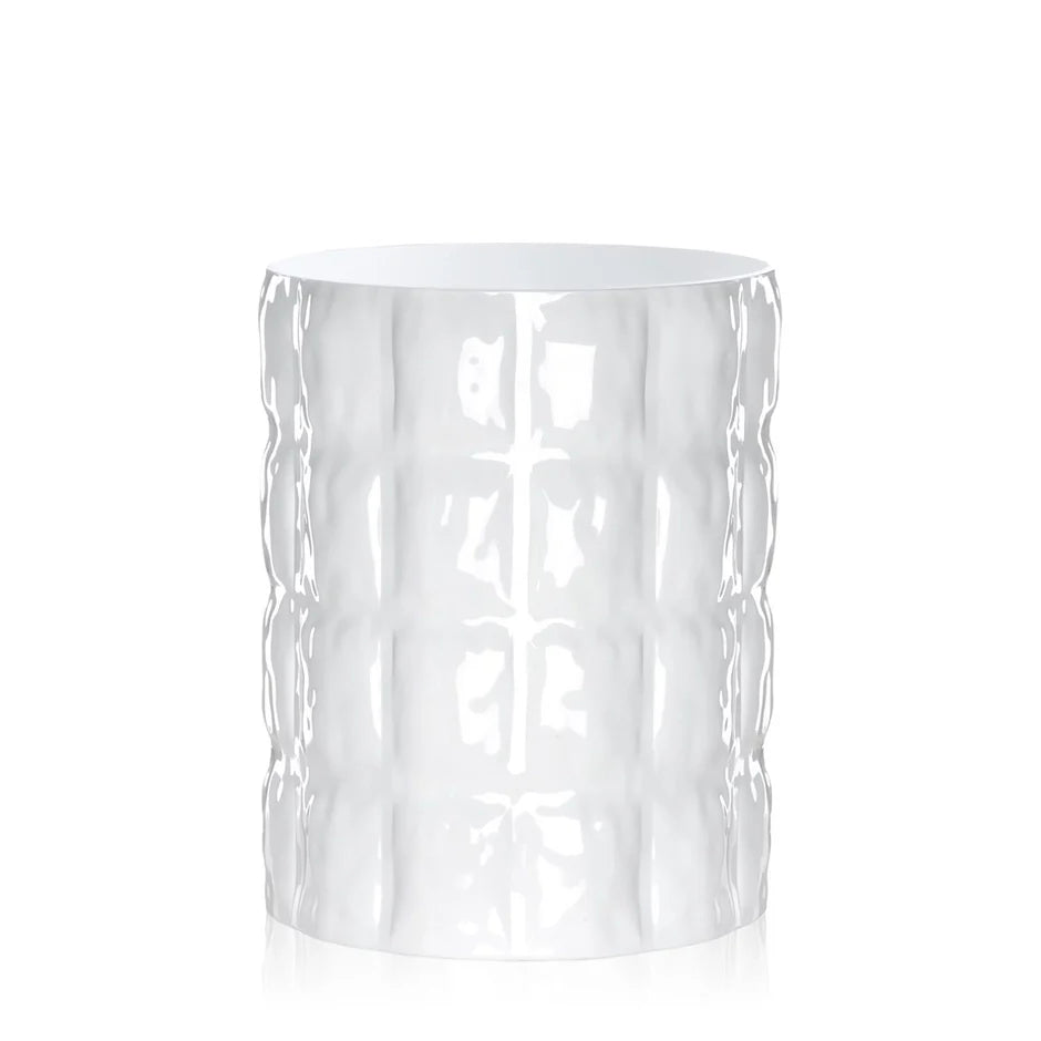 Matelasse' Vase by Kartell #GLOSSY WHITE