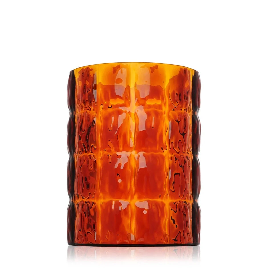 Matelasse' Vase by Kartell #AMBER