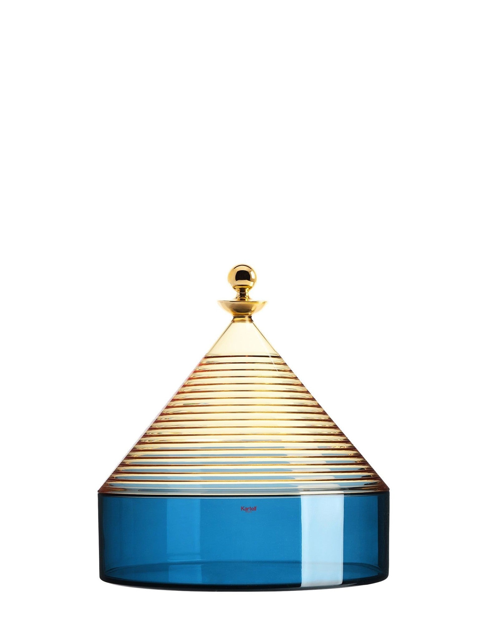 Trullo Centerpiece by Kartell #YELLOW/BLUE