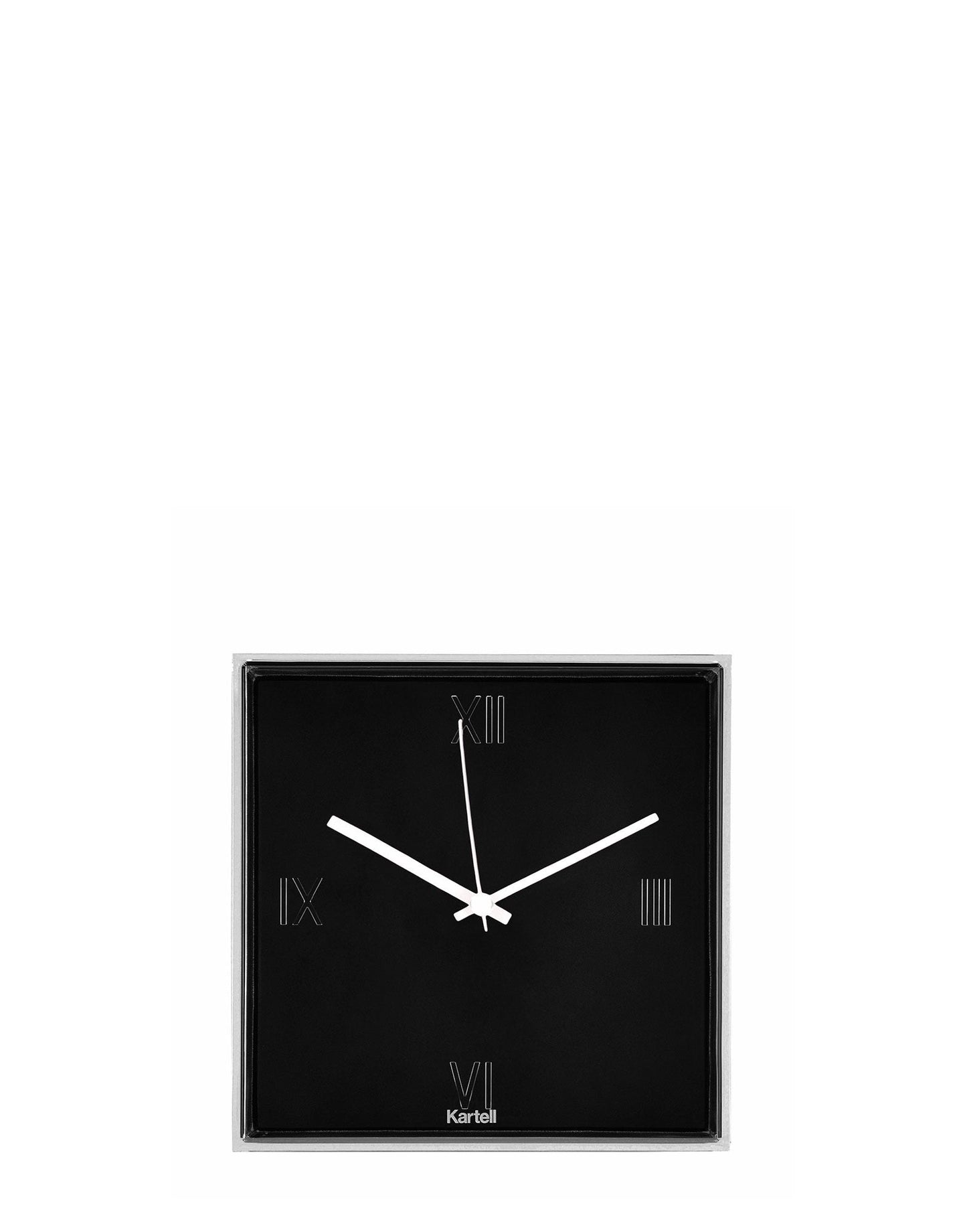 TIC&TAC Wall Clock by Kartell #BLACK