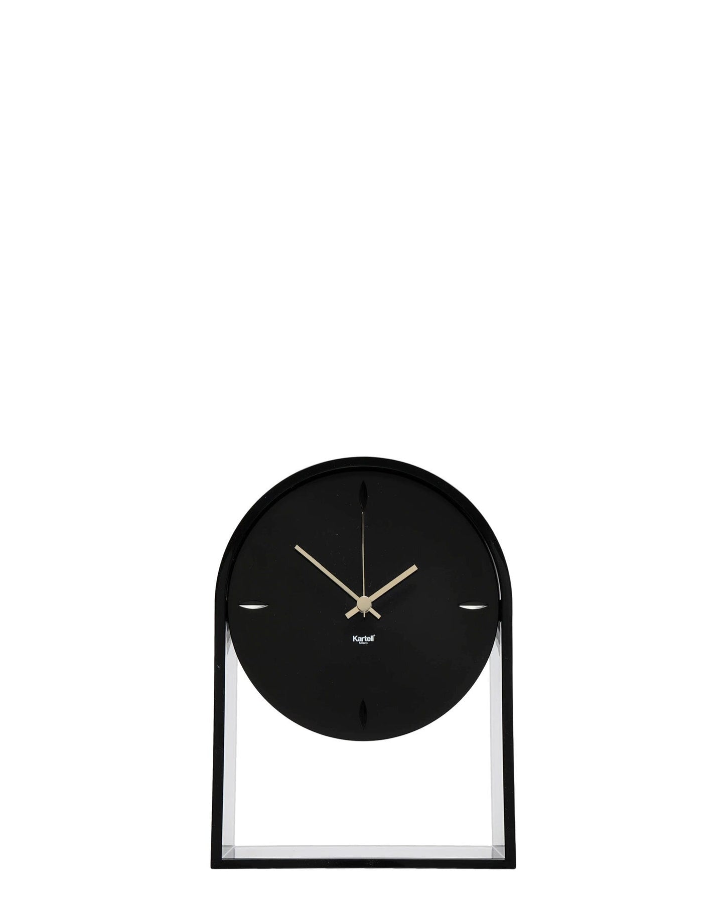 Air Du Temps Table Clock by Kartell #BLACK