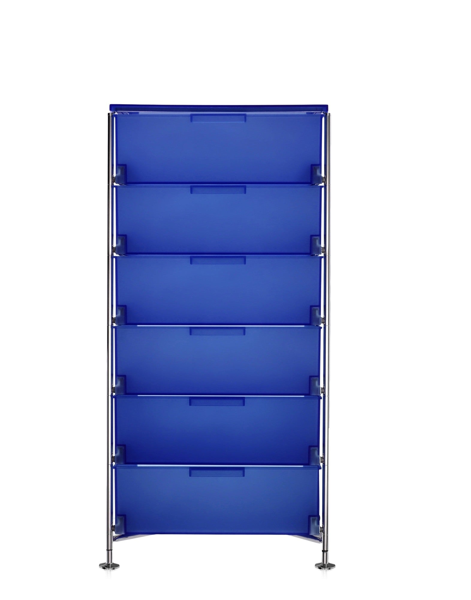 Mobil 6 Drawers (with Feet) by Kartell #COBALT BLUE