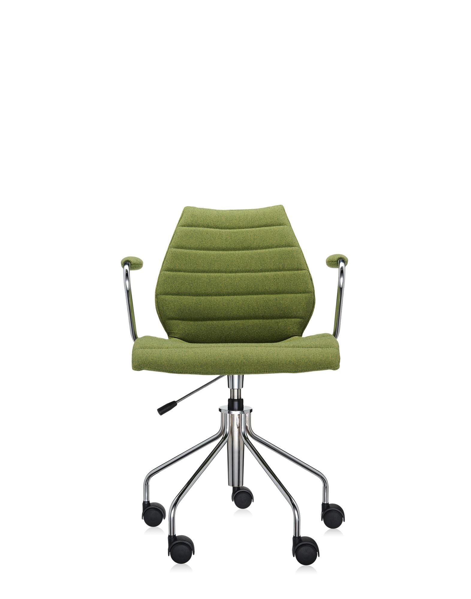 Maui Soft Swivel Armchair by Kartell #TREVIRA/ACID GREEN/