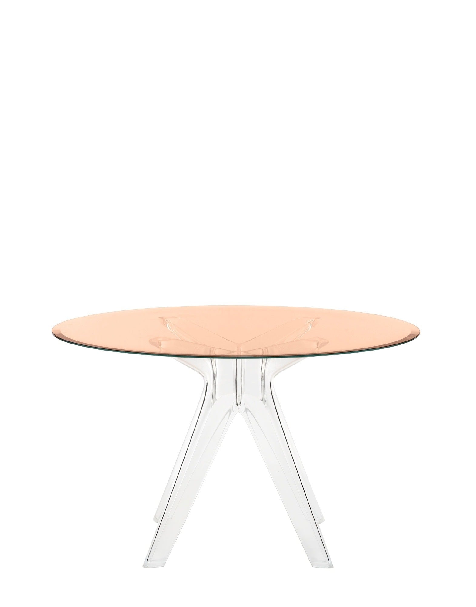 Sir Gio Round Table by Kartell #PINK/TRANSPARENT/