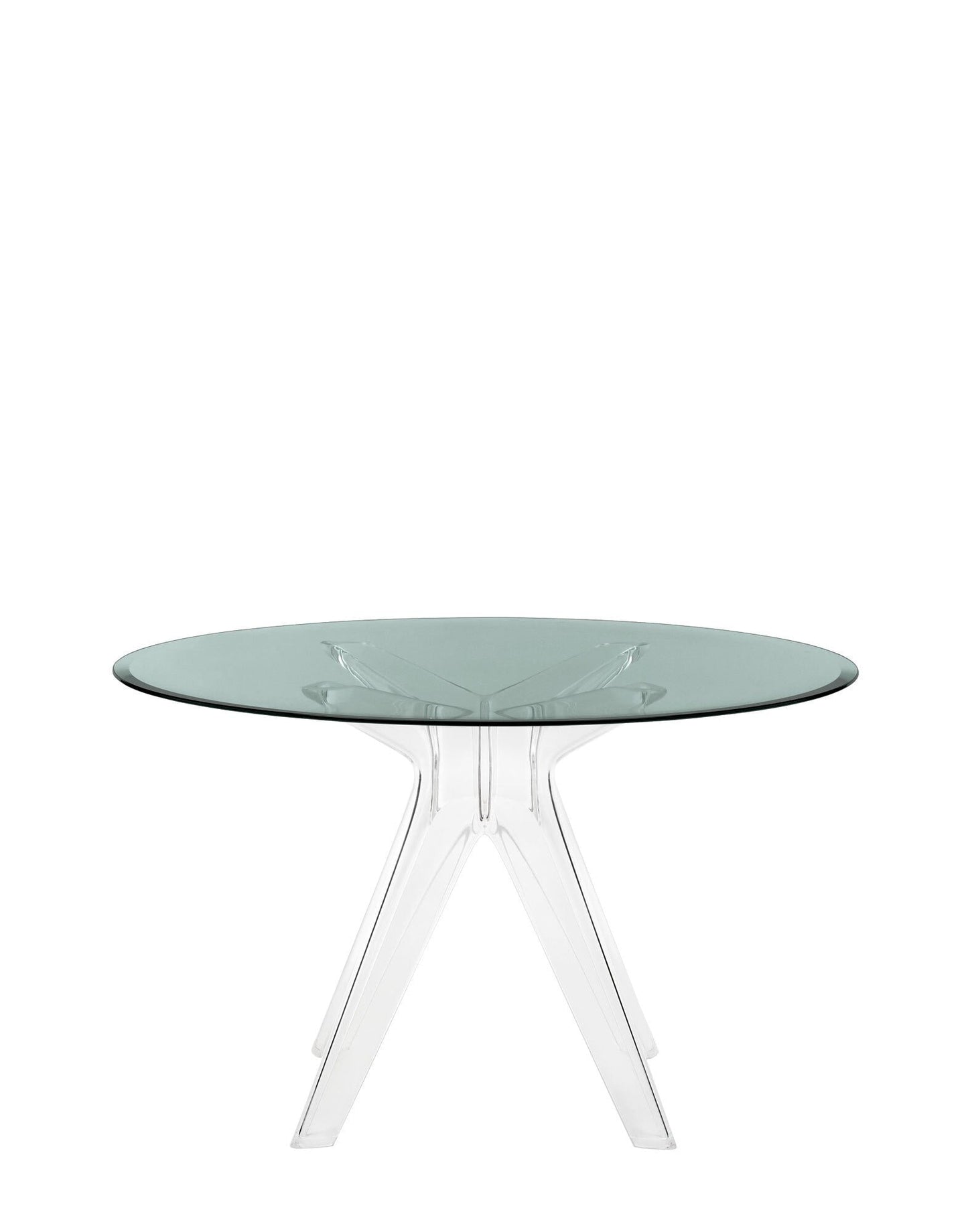 Sir Gio Round Table by Kartell #SMOKE GREY/TRANSPARENT/