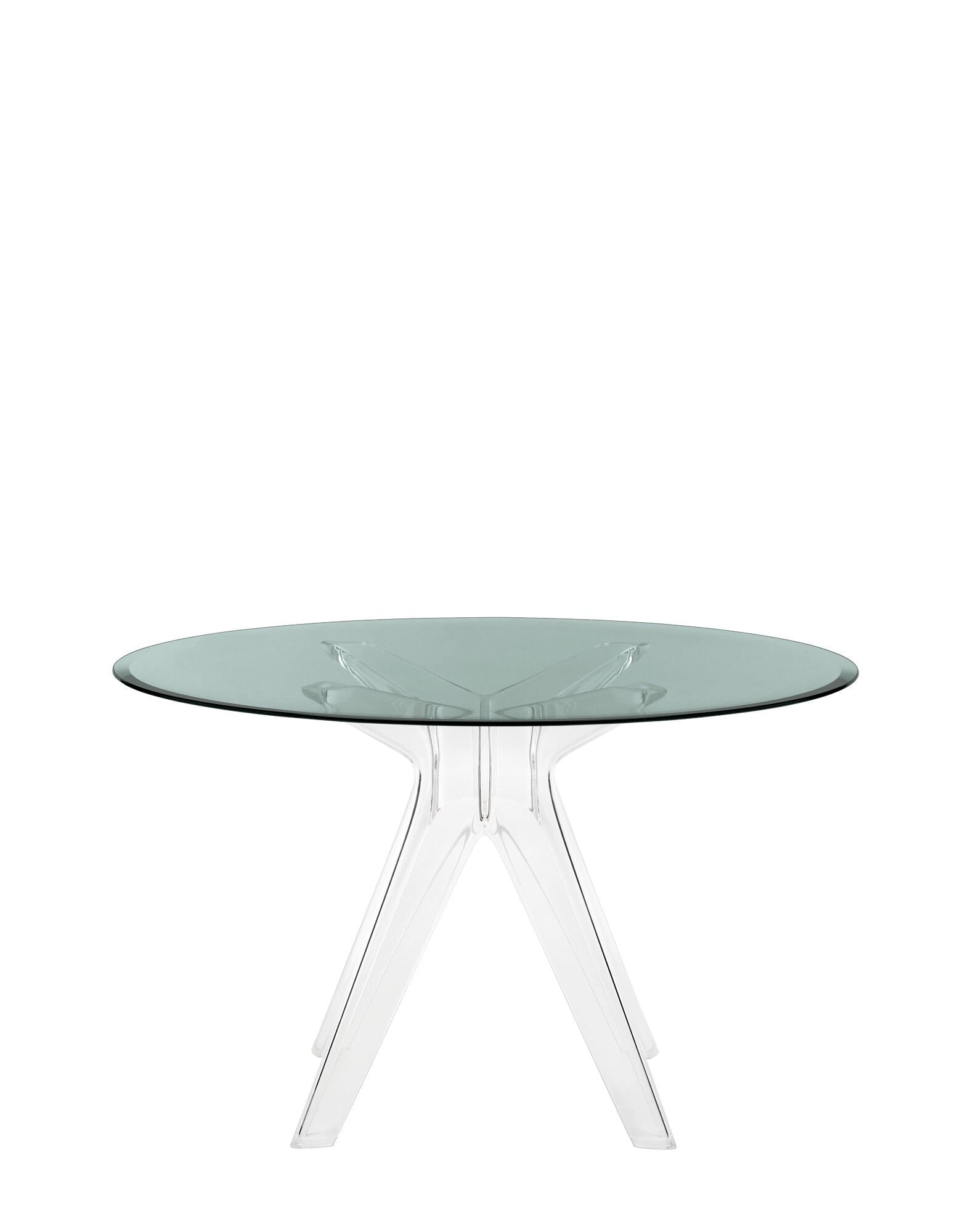 Sir Gio Round Table by Kartell #SMOKE GREY/TRANSPARENT/