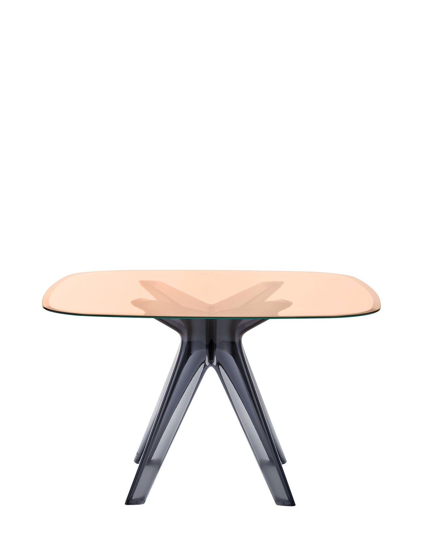 Sir Gio Square Table by Kartell #PINK/FUME/