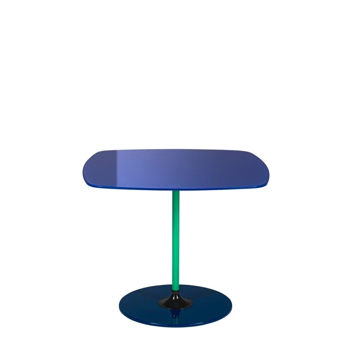 Thierry Square Side Table by Kartell #BLUE