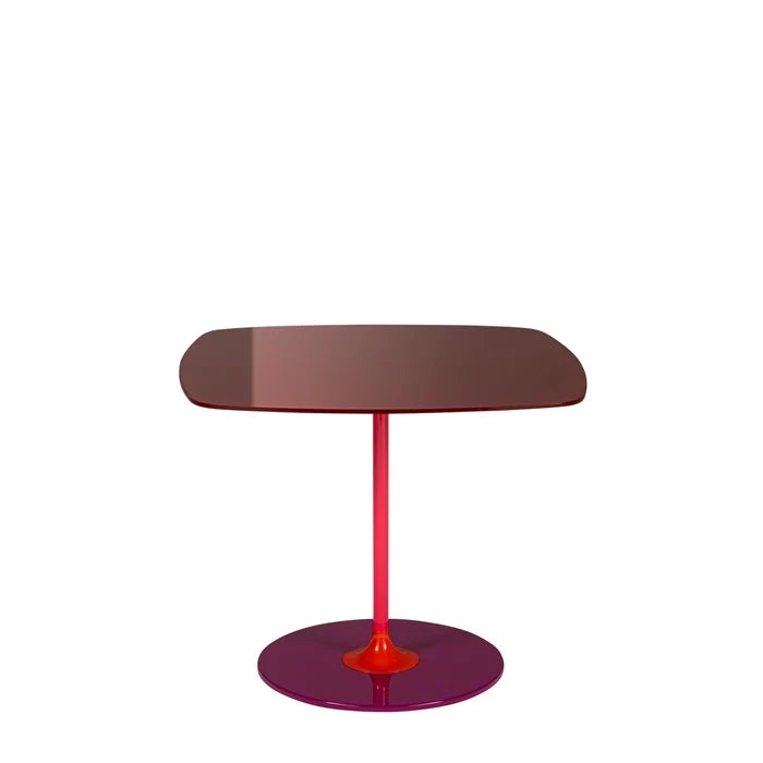 Thierry Square Side Table by Kartell #BORDEAUX