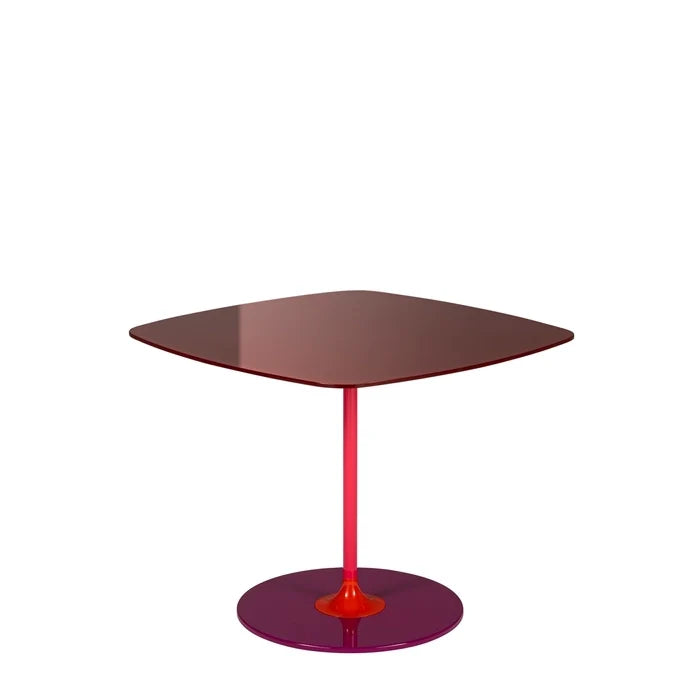 Thierry Square Side Table by Kartell #BORDEAUX