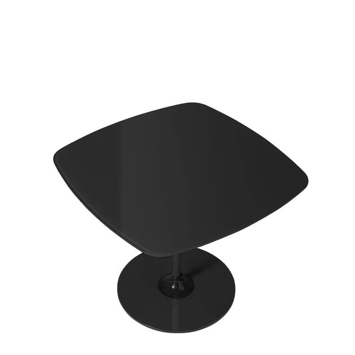 Thierry Square Side Table by Kartell #BLACK