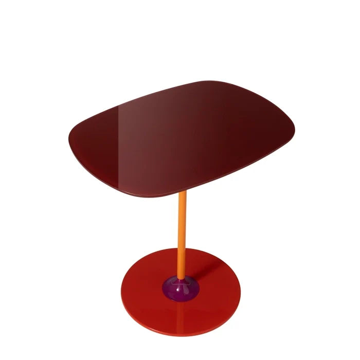 Thierry Rectangular Side Table by Kartell #BORDEAUX