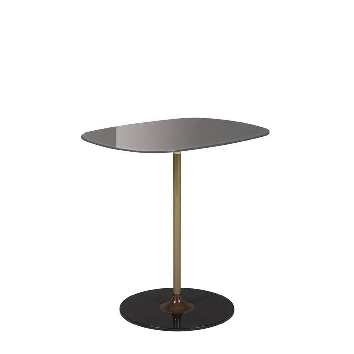 Thierry Rectangular Side Table by Kartell #GREY