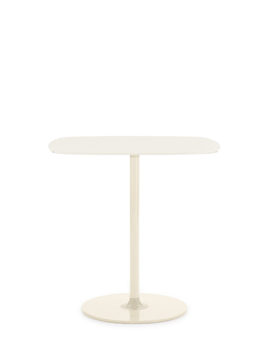 Thierry Bistro Table by Kartell #WARM/BEIGE WHITE