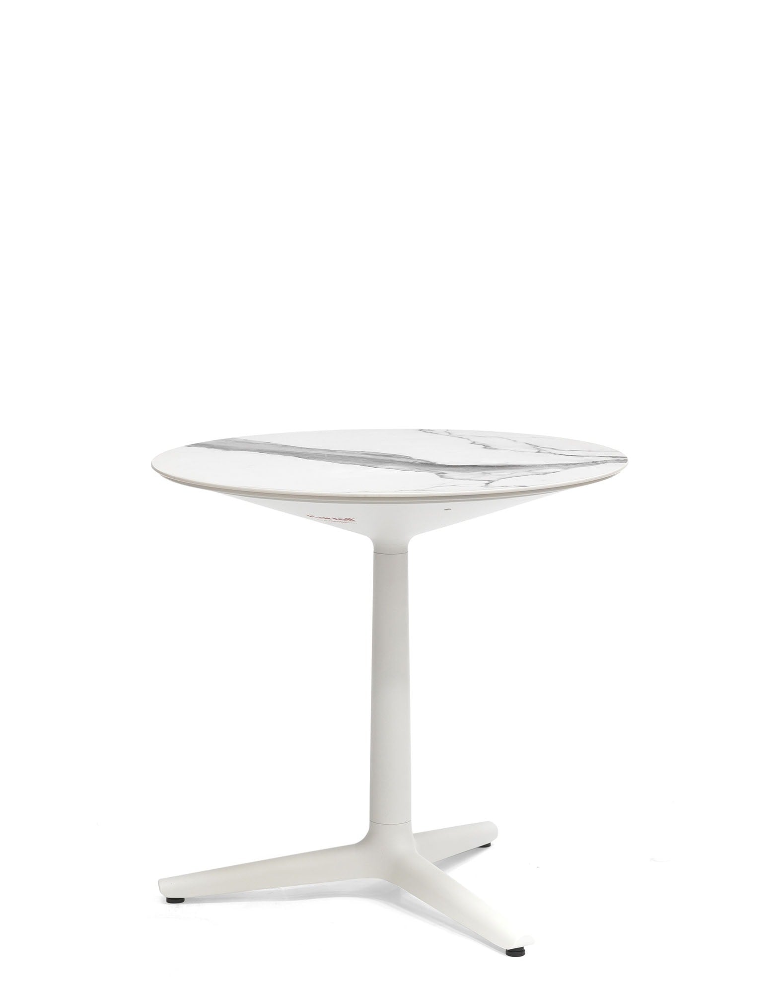 Multiplo Round Table (Ø78 x H74) by Kartell #WHITE MARBLE