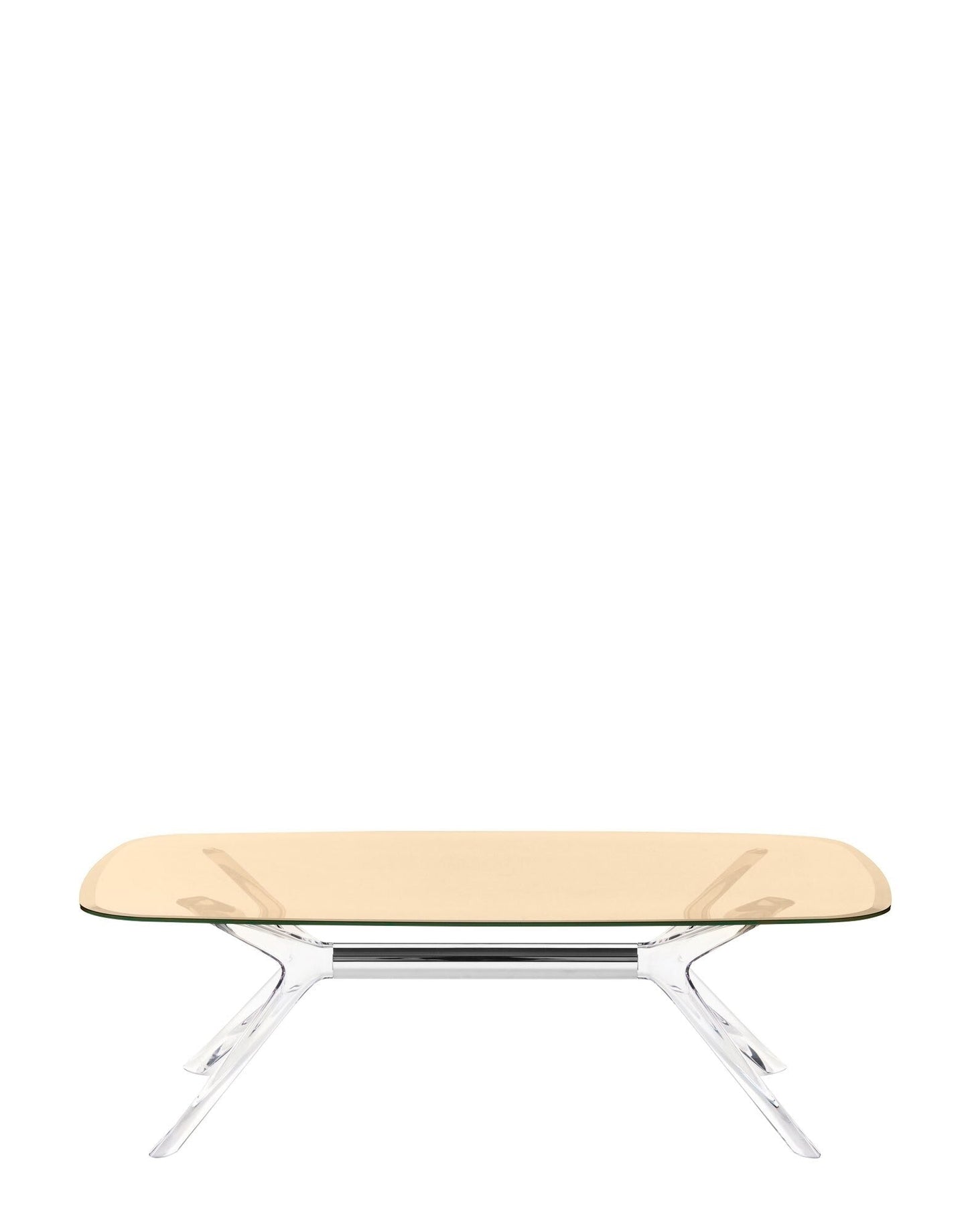 Blast Rectangular Coffee Table by Kartell #BRONZE/CRYSTAL CHROME DETAIL/