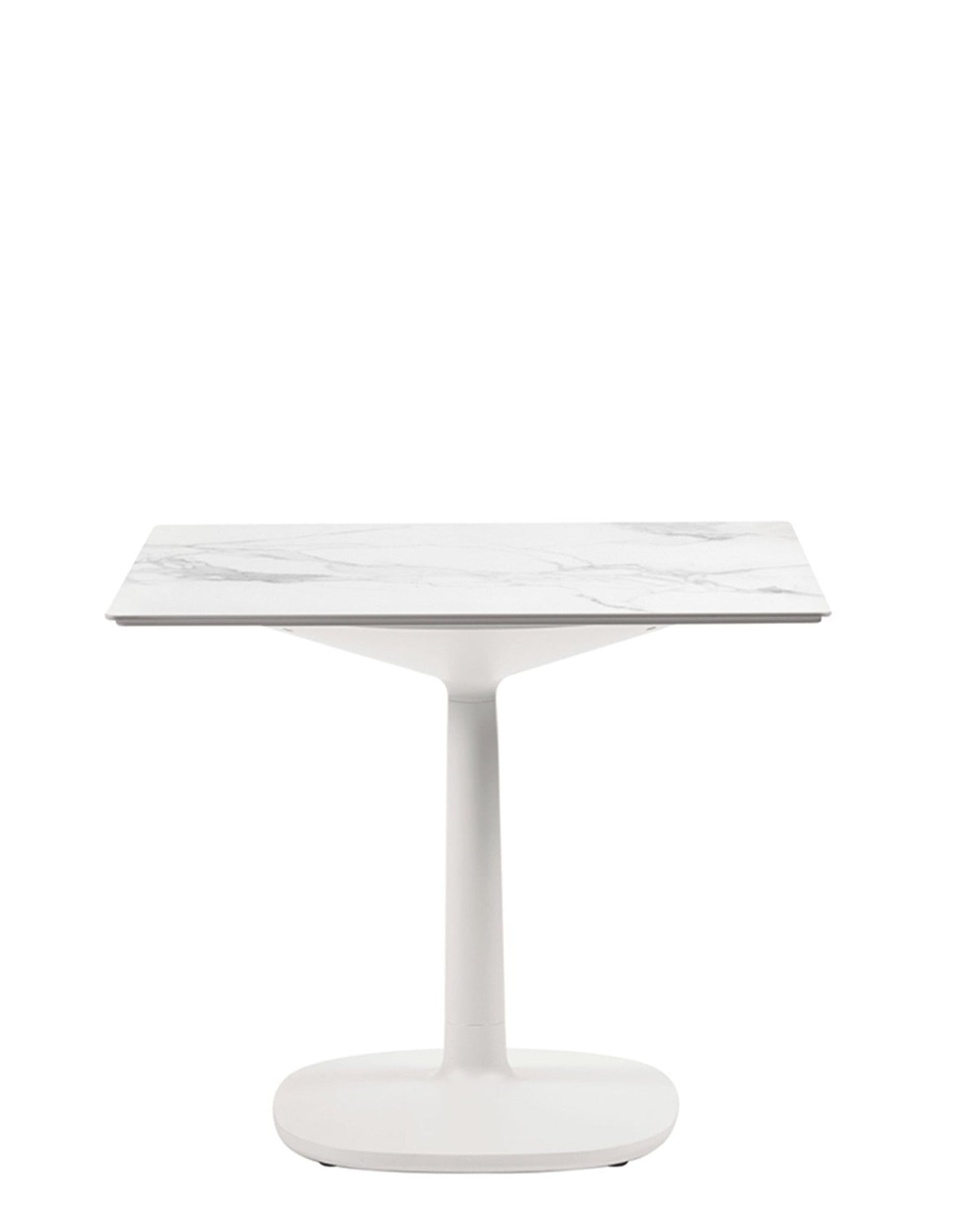 Multiplo Square Table (78 x 78 x H74) by Kartell #WHITE MARBLE