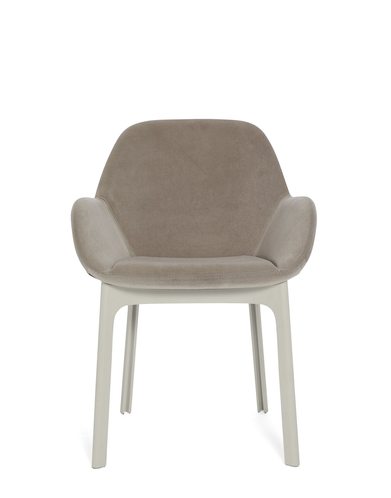 Clap Armchair by Kartell #AQUACLEAN/ECRU/WHITE