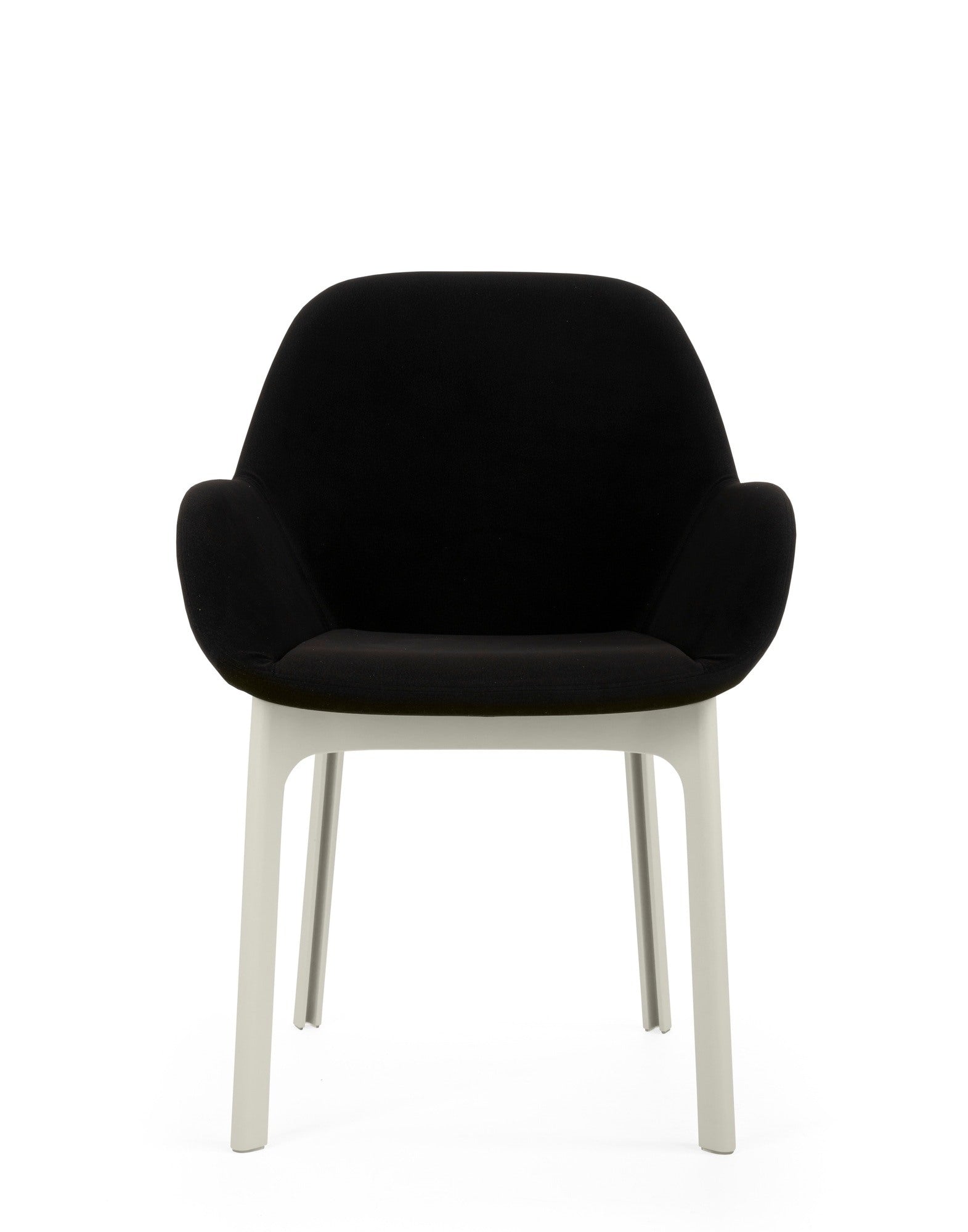 Clap Armchair by Kartell #AQUACLEAN/BLACK/WHITE