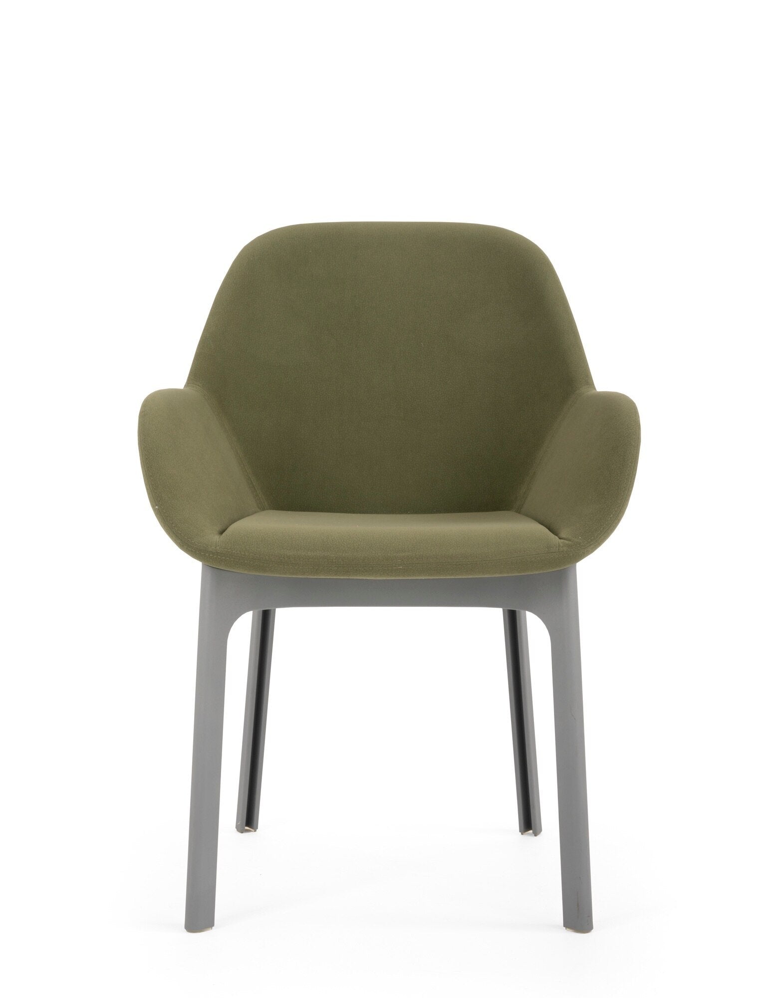 Clap Armchair by Kartell #AQUACLEAN/GREEN/GREY