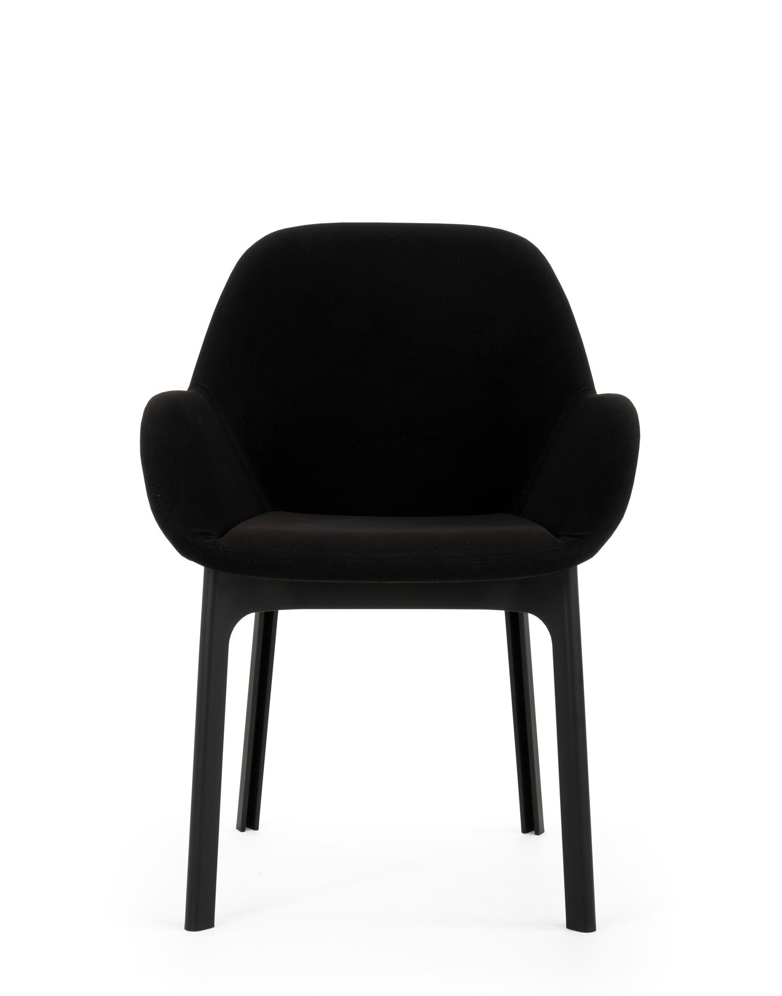 Clap Armchair by Kartell #AQUACLEAN/BLACK/BLACK