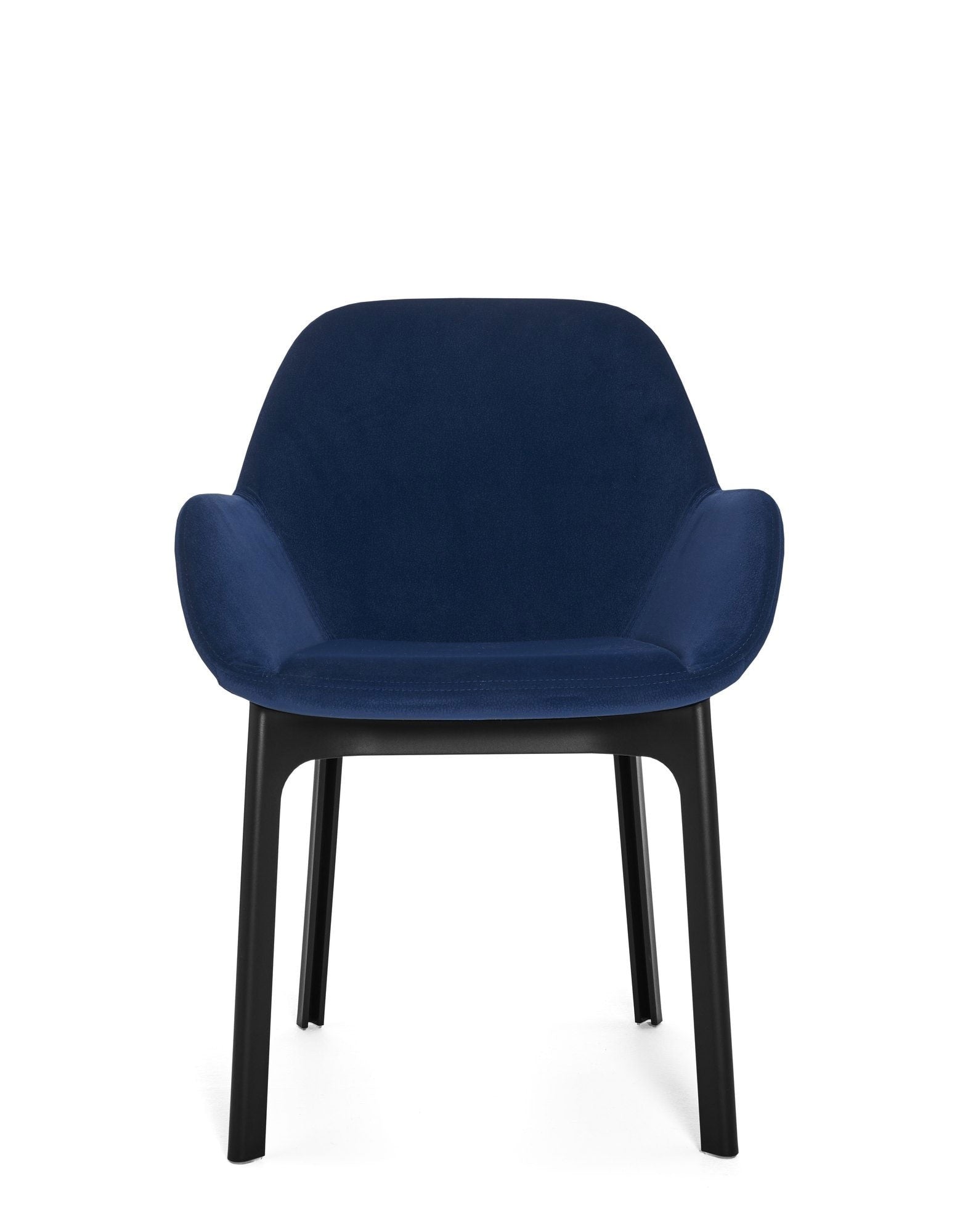 Clap Armchair by Kartell #AQUACLEAN/BLUE/BLACK