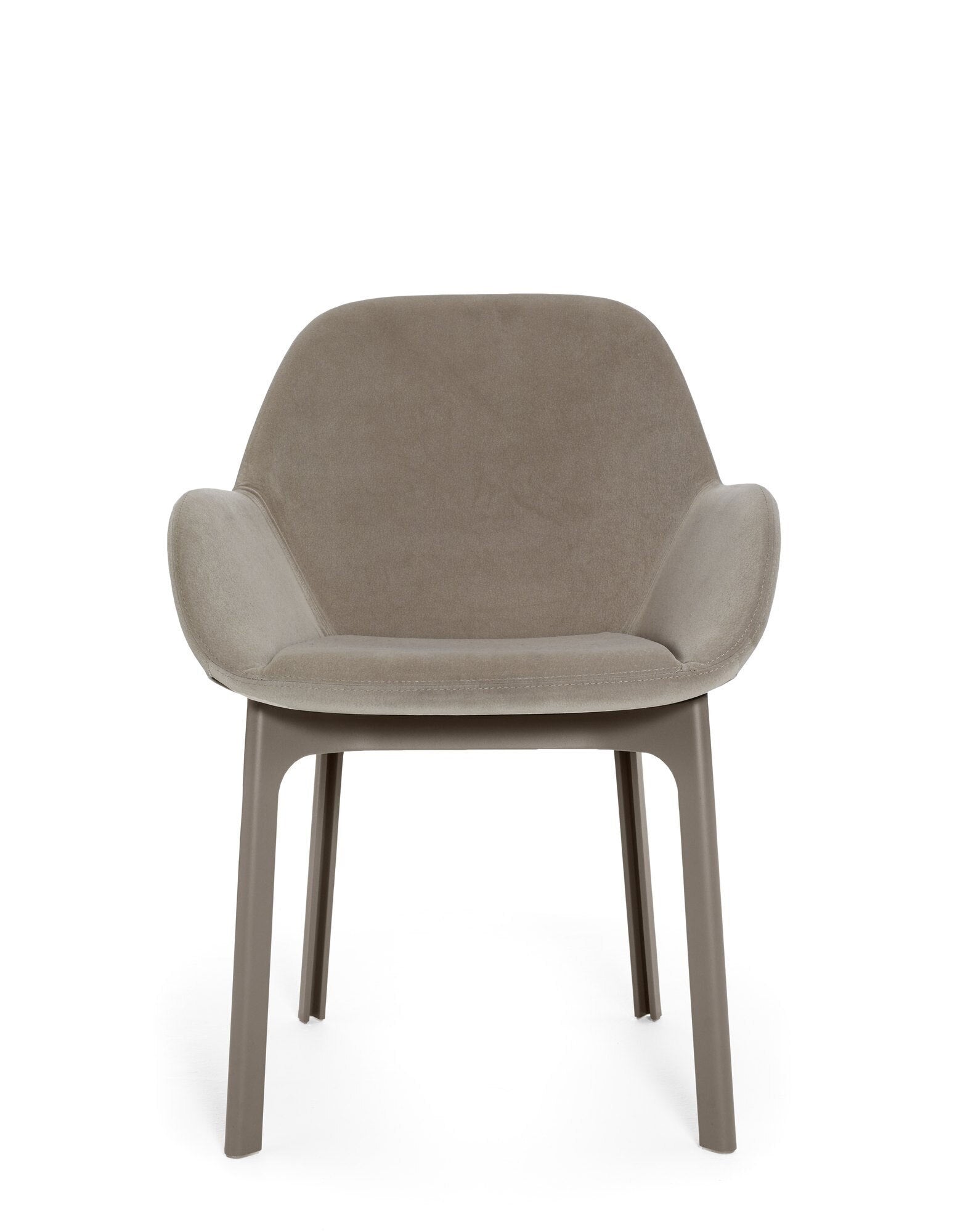 Clap Armchair by Kartell #AQUACLEAN/ECRU/TAUPE